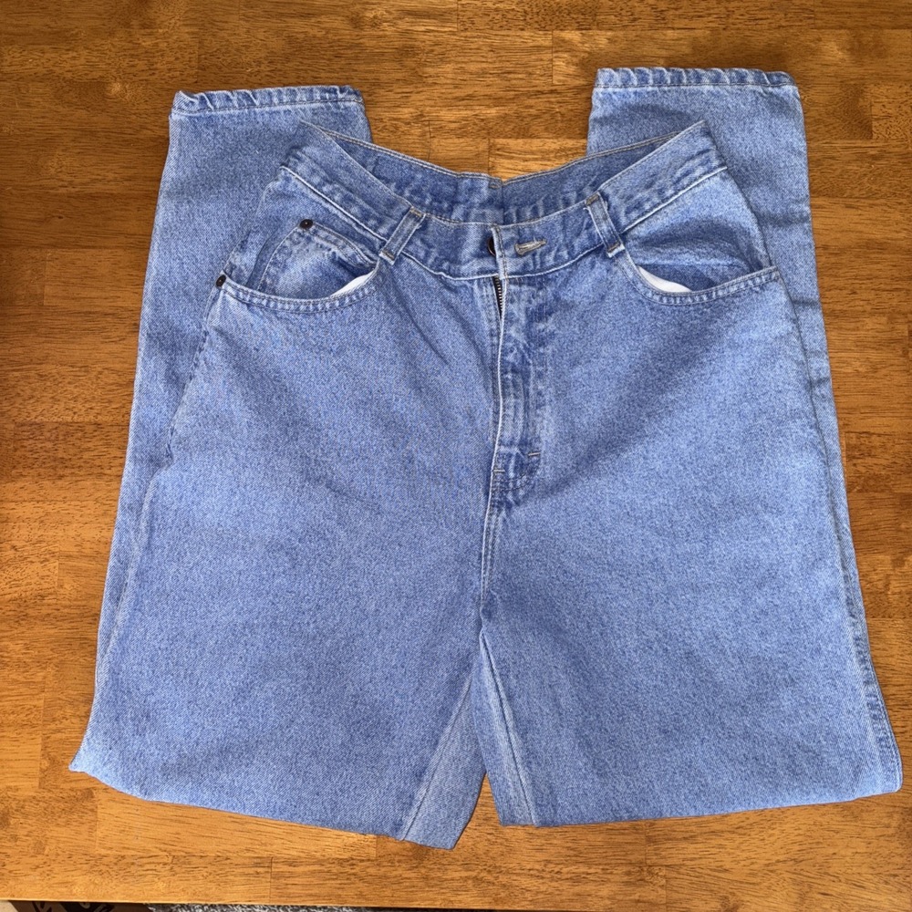 Gitano Jeans Women's 10 Blue Medium Wash Denim 100% Cotton High-Rise‎ Tapered
